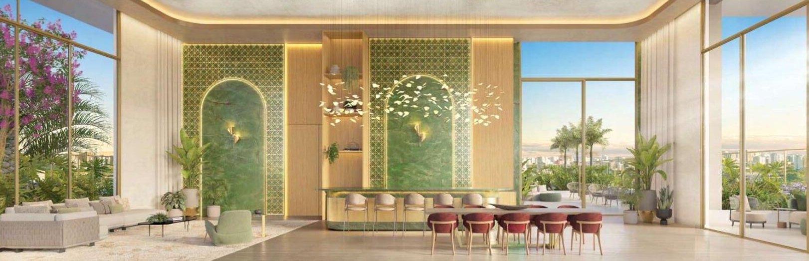Perspectiva ilustrada Gourmet, 36º pavimento · Rooftop, Escape Brooklin